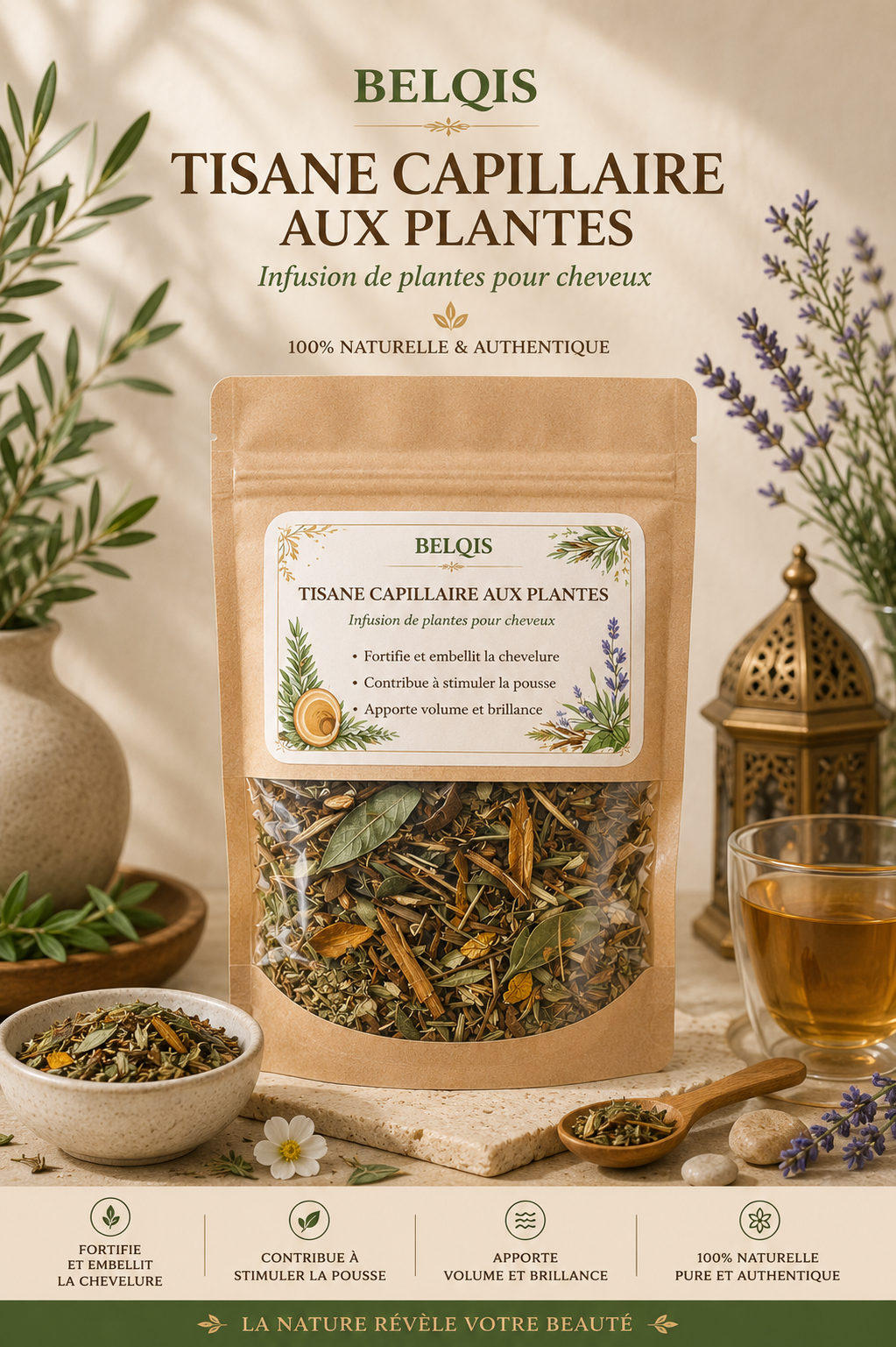 Tisane capillaire
